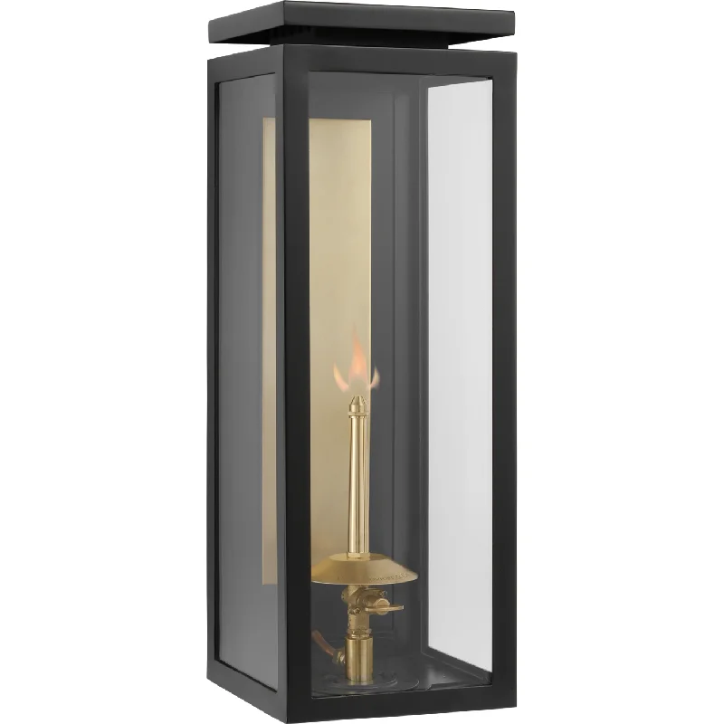 Industrial - style track lighting for loftsFresno Medium 3/4 Gas Wall Lantern