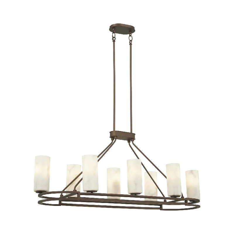 Track lighting with multiple heads for flexibilityBuchanan Linear Pendant Light