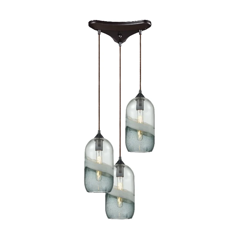 Track lighting for creating a moody atmosphereSutter Creek 12" Wide 3-Light Pendant