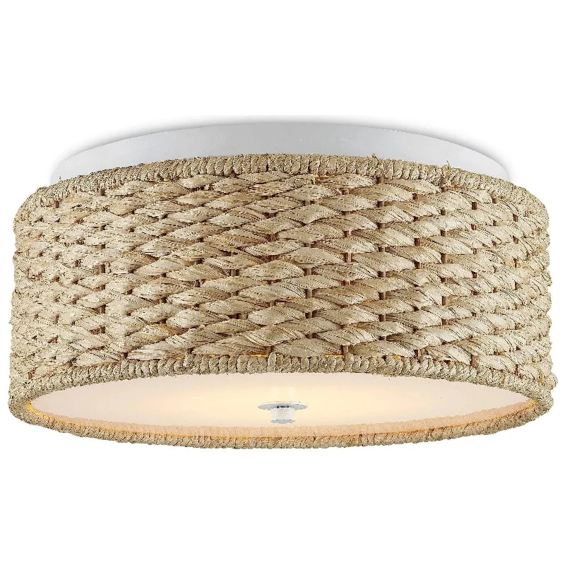 Track lighting with swivel heads for precise aimingColchester Flush Mount