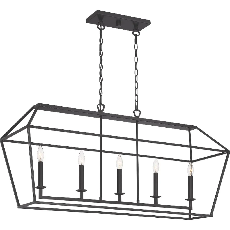 Outdoor - rated track lighting for patiosAviary Linear Chandelier