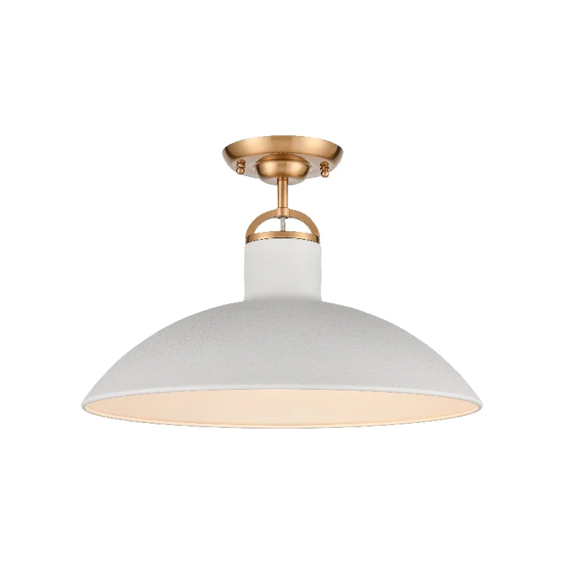 Track lighting for small apartmentsSurf 16" Wide 1-Light Semi Flush Mount