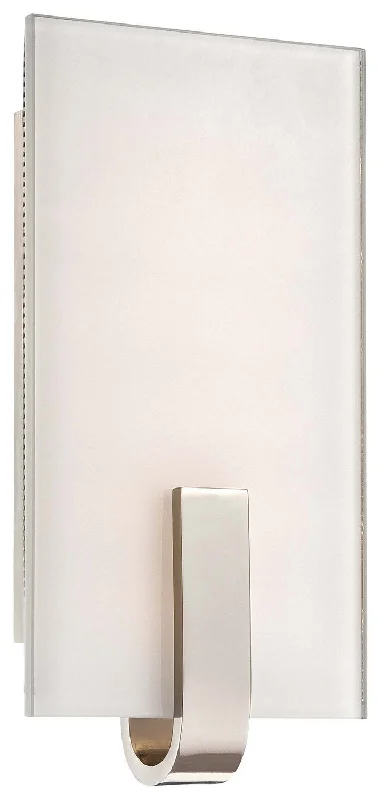 Contemporary track lighting in black finishP1140 LED Wall Sconce
