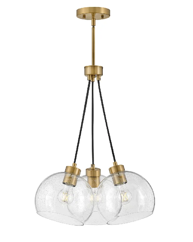 Waterproof track lighting for bathroomsRumi Triple Pendant