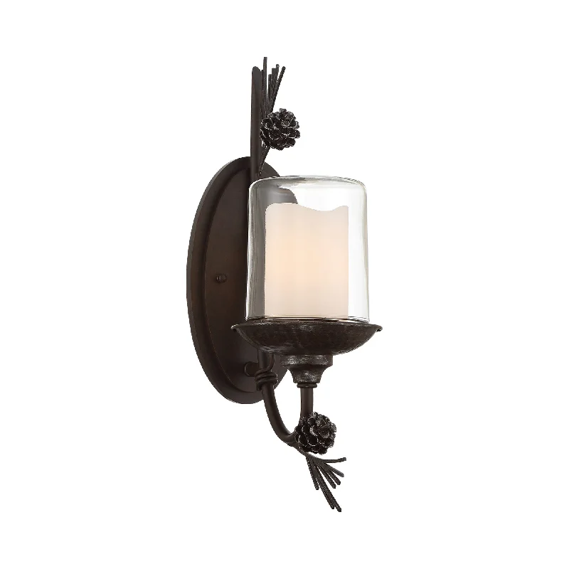 Track lighting with a chunky, bold designbohemian wall lamps with colorful glass for an eclectic hallwayPonderosa Ridge Outdoor Wall Light