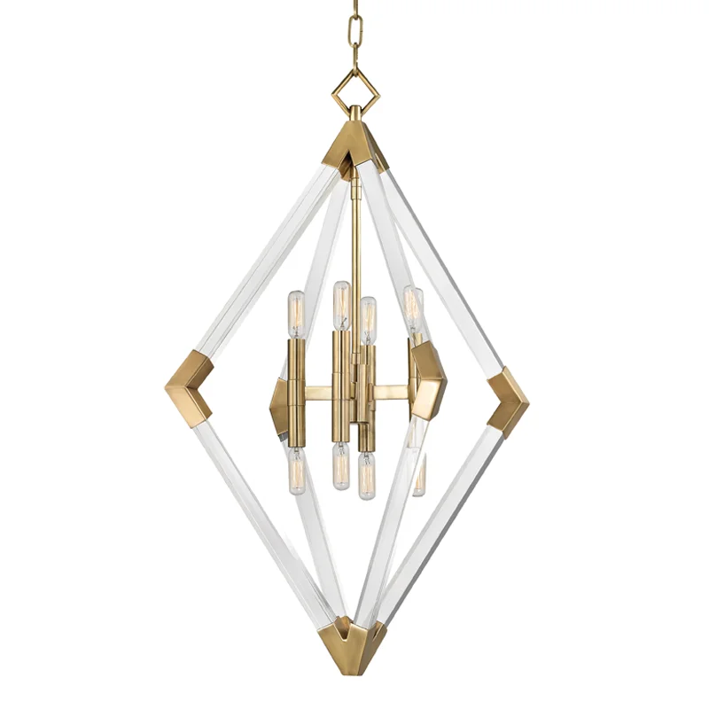 Chandeliers with Metal Frames in Bronze FinishChandeliers with Metal Frames in Bronze FinishLyons Chandelier