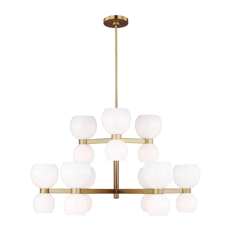 Minimalist Chandeliers for Sleek and Simple InteriorsMinimalist Chandeliers for Sleek and Simple InteriorsGeneration KSC10018 Londyn 18-lt 37" Chandelier