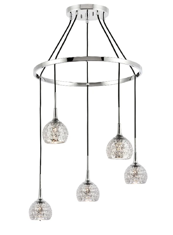 Rustic Wood Chandeliers for Country - Style HousesRustic Wood Chandeliers for Country - Style HousesWoodbridge Bristol 20828CHR-C00514 Chandelier Light - Chrome/ Chrome