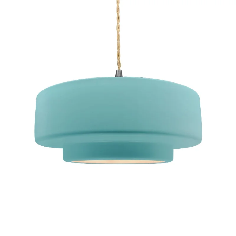 Tropical - Themed Ceiling Lights with Palm - Leaf Shapes and Rattan WrapsTropical - Themed Ceiling Lights with Palm - Leaf Shapes and Rattan WrapsRadiance One Light Pendant