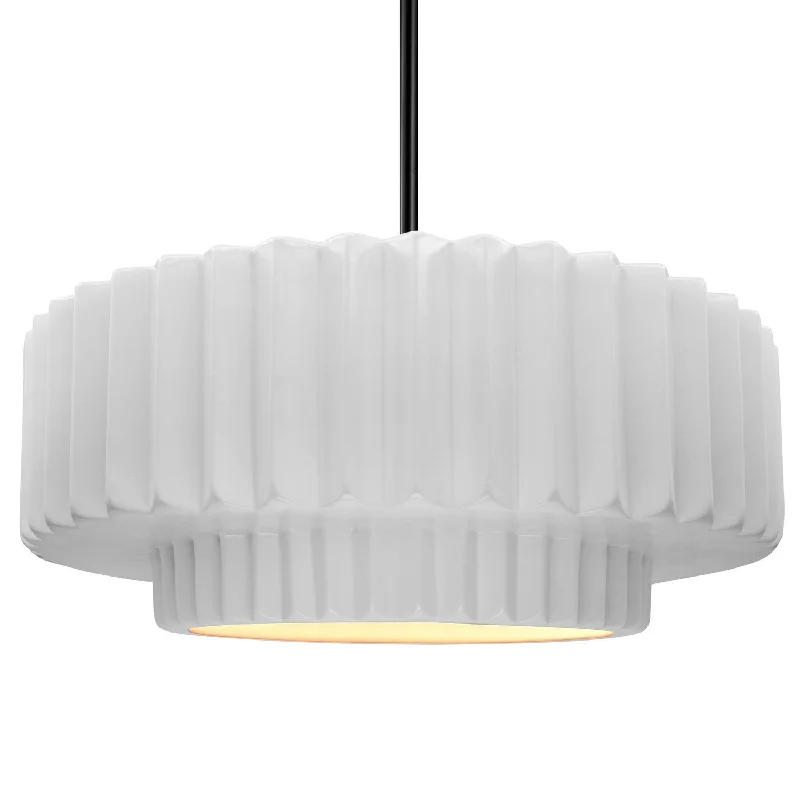 Tropical - Themed Ceiling Lights with Palm - Leaf Shapes and Rattan WrapsTropical - Themed Ceiling Lights with Palm - Leaf Shapes and Rattan WrapsRadiance One Light Pendant