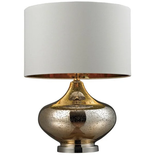 coastal style table lamps with nautical elements for beach housescoastal style table lamps with nautical elements for beach housesBlown Glass 1-light Gold Antique Mercury Table Lamp