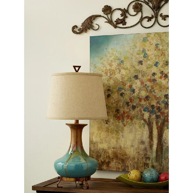 coastal style table lamps with nautical elements for beach housescoastal style table lamps with nautical elements for beach housesKirkly Ceramic Table Lamp