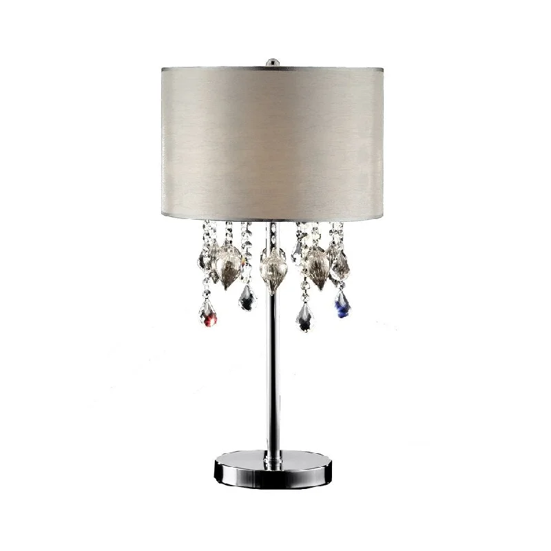 marble table lamps with a luxurious veined pattern for high end decormarble table lamps with a luxurious veined pattern for high end decorOK Lighting Drape Crystal Peach Table Lamp